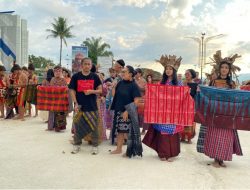 Dispoparekraf Sulbar Gelar Fashion Show di Landscape Mamuju