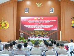 Kapolda Sulbar Pimpin Pelatihan Pra Operasi Sikat Marano 2026