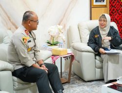 Kapolda Sulbar Audiensi dengan Kepala BPS