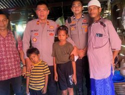 Polisi Bantu Dua Anak yang Ditinggal Orang Tua Merantau