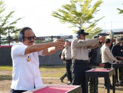 Eksebisi Menembak Forkopimda Warnai Keseruan HUT Bhayangkara ke-80 di Polda Sulbar