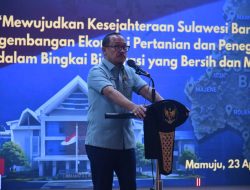 Gubernur SDK Tekankan Pertanian dan Penegakan Hukum sebagai Kunci Kemajuan Sulbar