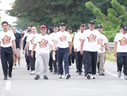 Ditlantas Polda Sulbar Meriahkan CFD