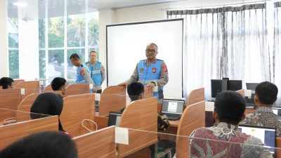 Kapolda Sulbar Tinjau Langsung Tes CAT Psikologi