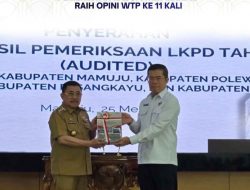 Pemkab Majene Kembali Memperoleh Opini WTP