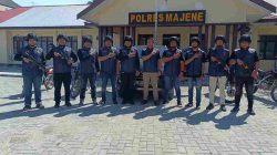 Ciptakan Rasa Aman di Masyarakat, Tim URC Polres Majene Dilaunching 