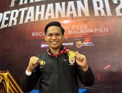 Lagi, Bripda Risaldi Tambah Koleksi Emas di Ajang Karate Piala Menhan RI
