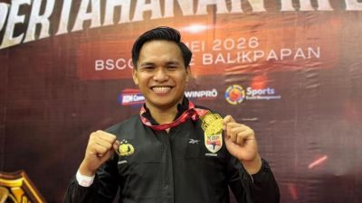 Lagi, Bripda Risaldi Tambah Koleksi Emas di Ajang Karate Piala Menhan RI