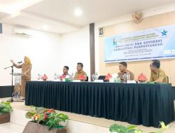 Kadis Perpusip Sulbar Hadiri Sosialisasi Akreditasi Perpustakaan di Majene