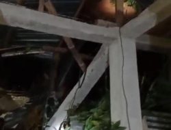 Longsor di Kelurahan Aralle, Timpa Lima Rumah Warga
