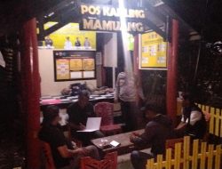 Pos Kamling Mamuang Polsek Tapalang Wakili Polda Sulbar Lomba Pos Kamling Mabes Polri
