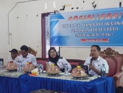 Pemdes Toabo Sosialisasi Juknis Pemilihan Kepala Desa PAW Tahun 2026