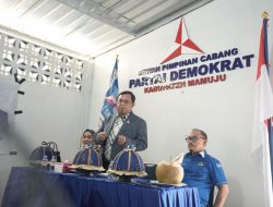 Tiba di Mamuju, Sekjen DPP Partai Demokrat Dorong Penguatan Struktur Demokrat Hingga Anak Ranting