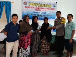 Bhabinkamtibmas Polsek Sampaga Gelar Pengamanan Ketat Penyaluran BLT DD
