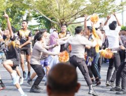 Grand Final Pertandingan Bola Voli Satker Polda Sulbar: