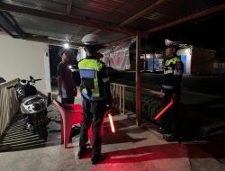 Ditlantas Polda Sulbar Gelar Patroli Malam