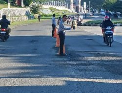 Disperkimtanhub Turunkan Personel LLAJ Atur Arus Kendaraan