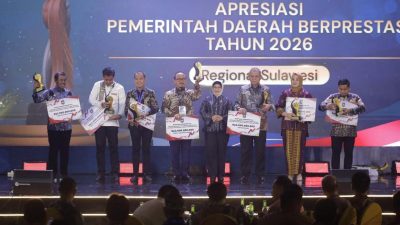 Sulbar Raih Penghargaan Provinsi Terbaik Penurunan Pengangguran