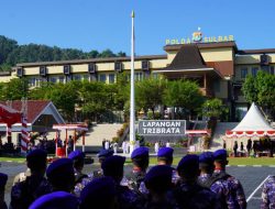 Peringatan Hari Lahir Pancasila di Polda Sulbar, Gubernur: Jadikan Pancasila Ideologi yang Hidup