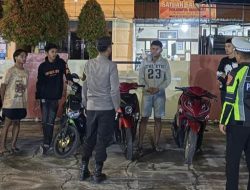 Polresta Mamuju Amankan Aksi Pelaku Balap Liar 