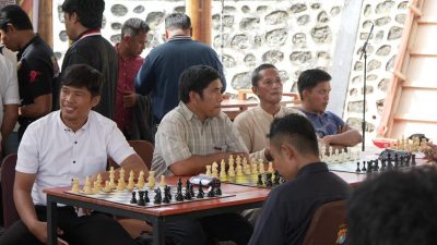 Turnamen Catur Polda Sulbar Warnai HUT Bhayangkara ke-80