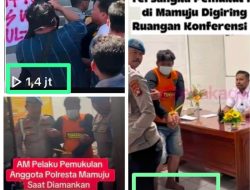 Viral! Jutaan Warganet Tonton Video Penangkapan Pelaku Pemukulan Polisi di Mamuju