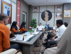 Sekprov Junda Maulana Terima Audiensi BPS