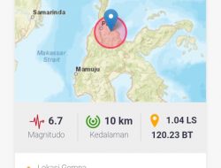 BPBD Sulbar Imbau Masyarakat Tetap Tenang Pasca Gempa