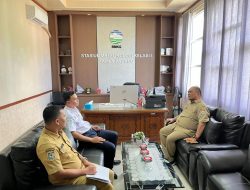 Kalaksa BPBD Audiensi dengan BMKG Sulbar