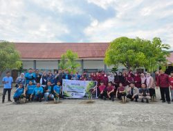 Aksi Employee Volunteering BPJS Ketenagakerjaan Sulbar Hijaukan SDIT Buahati Islamic School 4 Mamuju