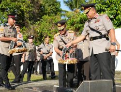 Kapolda Sulbar Pimpin Ziara Makam Pahlawan Pattidi