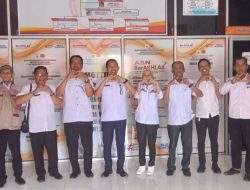 Asisten Bidang Pemkesra Evaluasi ASN dan Pegawai Paruh Waktu di BPBD Sulbar