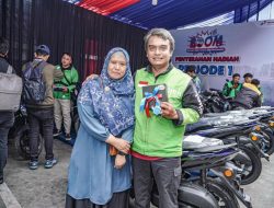 Rezeki Mitra Ojol dari MyPertamina, 25 Yamaha Lexi Dibagikan pada BOOM Periode 1