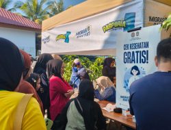 DKPPKB Sulbar Hadirkan Layanan CKG di Tengah Nobar