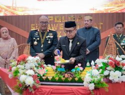 Luapan Kebahagiaan dan Kebersamaan Warnai Syukuran HUT Bhayangkara ke‑80 Polda Sulbar