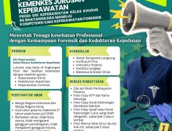 Kolaborasi Biddokkes dan Kemenkes Buka Prodi D‑III Keperawatan Kelas Khusus RS Bhayangkara, Cetak Tenaga Ahli