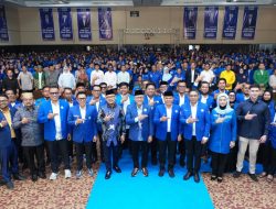 Gubernur SDK Hadiri Pelantikan DPW PAN Sulbar, Targetkan Koalisi Kembali di Pilgub 2029 