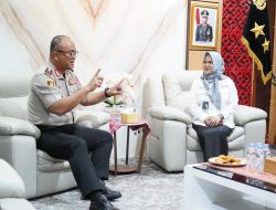 Kapolda Sulbar Terima Audiensi Kepala BKKBN Sulbar