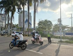 Ditlantas Polda Sulbar Siaga Penuh di Jam-Jam Padat Mobilitas