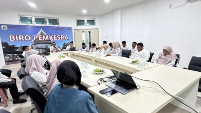Karo Pemkesra Evaluasi Kinerja PPPK Paruh Waktu