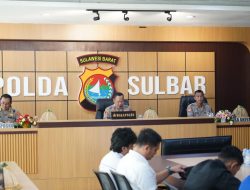 Wakapolda Sulbar Pimpin Evaluasi Program Quick Wins Presisi TW II 2026