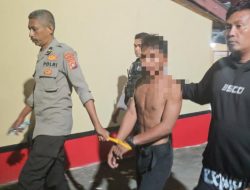 Polresta Mamuju Amankan Pemuda Mengamuk Dijalanan, Diduga Usai Konsumsi Narkoba