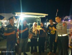 Layanan SAMBONGI Ditlantas Polda Sulbar Kembali Hadir di Tengah Keramaian Masyarakat