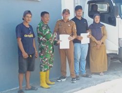 Pemdes Bonda Terima Bantuan Mobil Truk Operasional KDMP