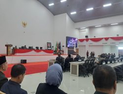 Biro Pemkesra Ikuti Sidang Paripurna DPRD Sulbar