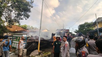 Polisi Selidiki Penyebab Kebakaran di Polman
