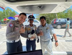 Samkel Ditlantas Polda Sulbar Permudah Urusan STNK dan Pajak Kendaraan