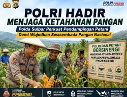 Polda Sulbar Perkuat Pendampingan Petani