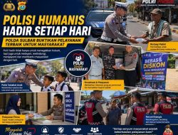 Polisi Humanis Hadir Setiap Hari, Polda Sulbar Buktikan Pelayanan Terbaik untuk Masyarakat