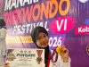 Syakira Yumna Syahrir Siswi MTs Negeri 1 Mamuju Borong Dua Gelar Juara di Manakarra Taekwondo Festival VI